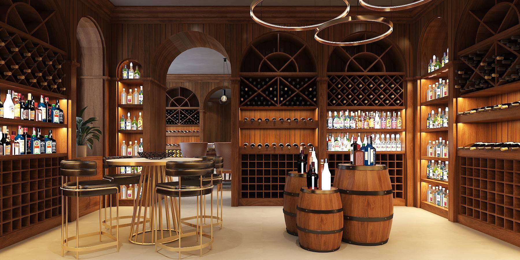 Thiết Kế Thi Công Hầm Rượu Vang