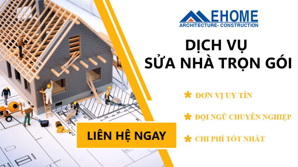 Công ty sửa nhà trọn gói giá rẻ uy tín chất lượng nhất tại TPHCM