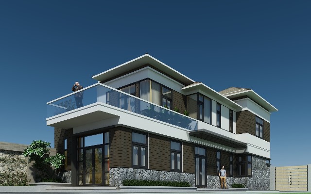 Thiết kế biệt thự ở Đồng Nai - Nhà Cô Thanh