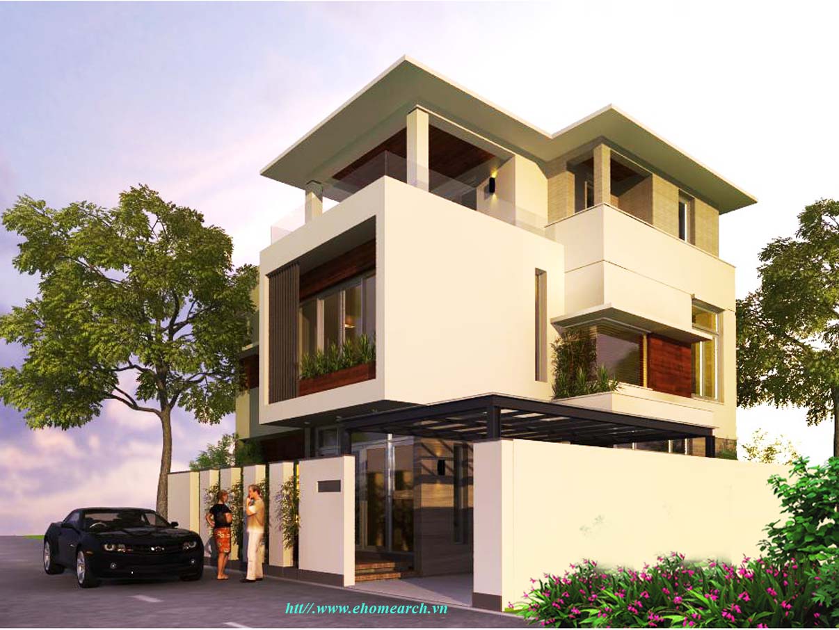 Thiế kế biệt thư ở  Nghệ An