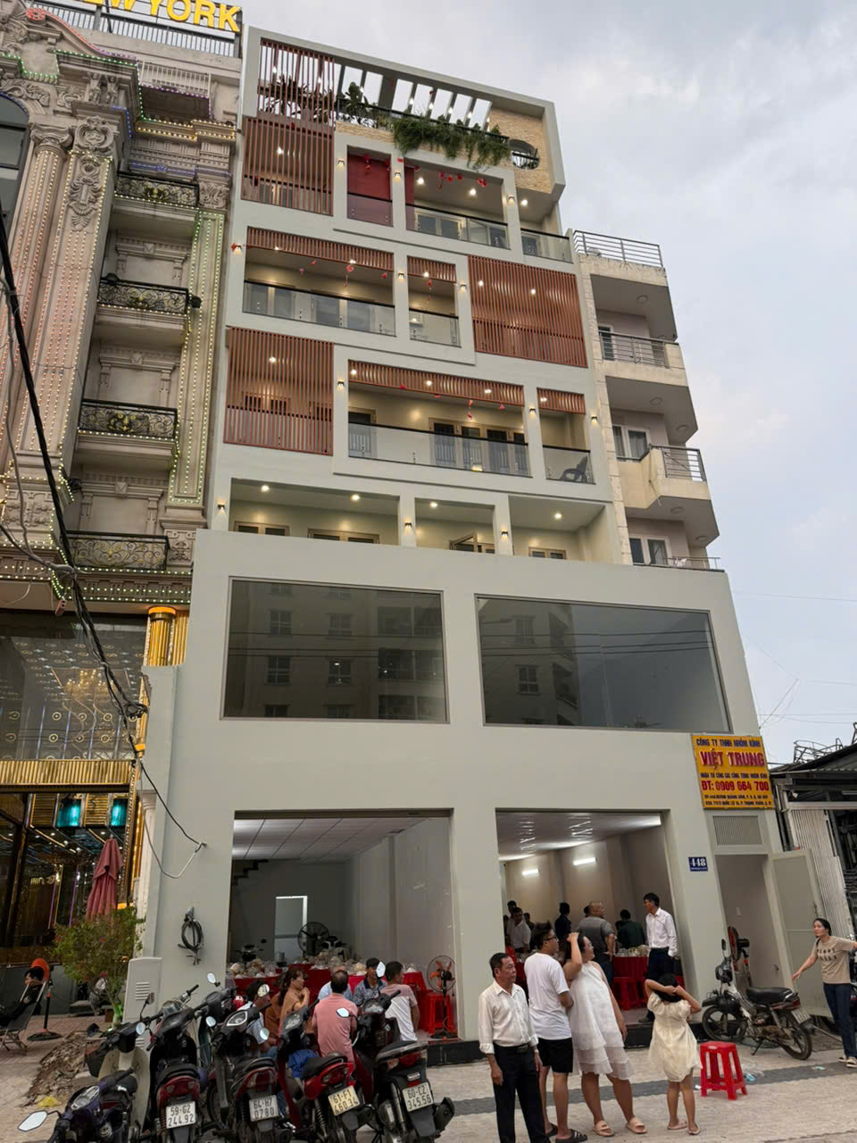 THI CÔNG NHÀ PHỐ 6 TẦNG